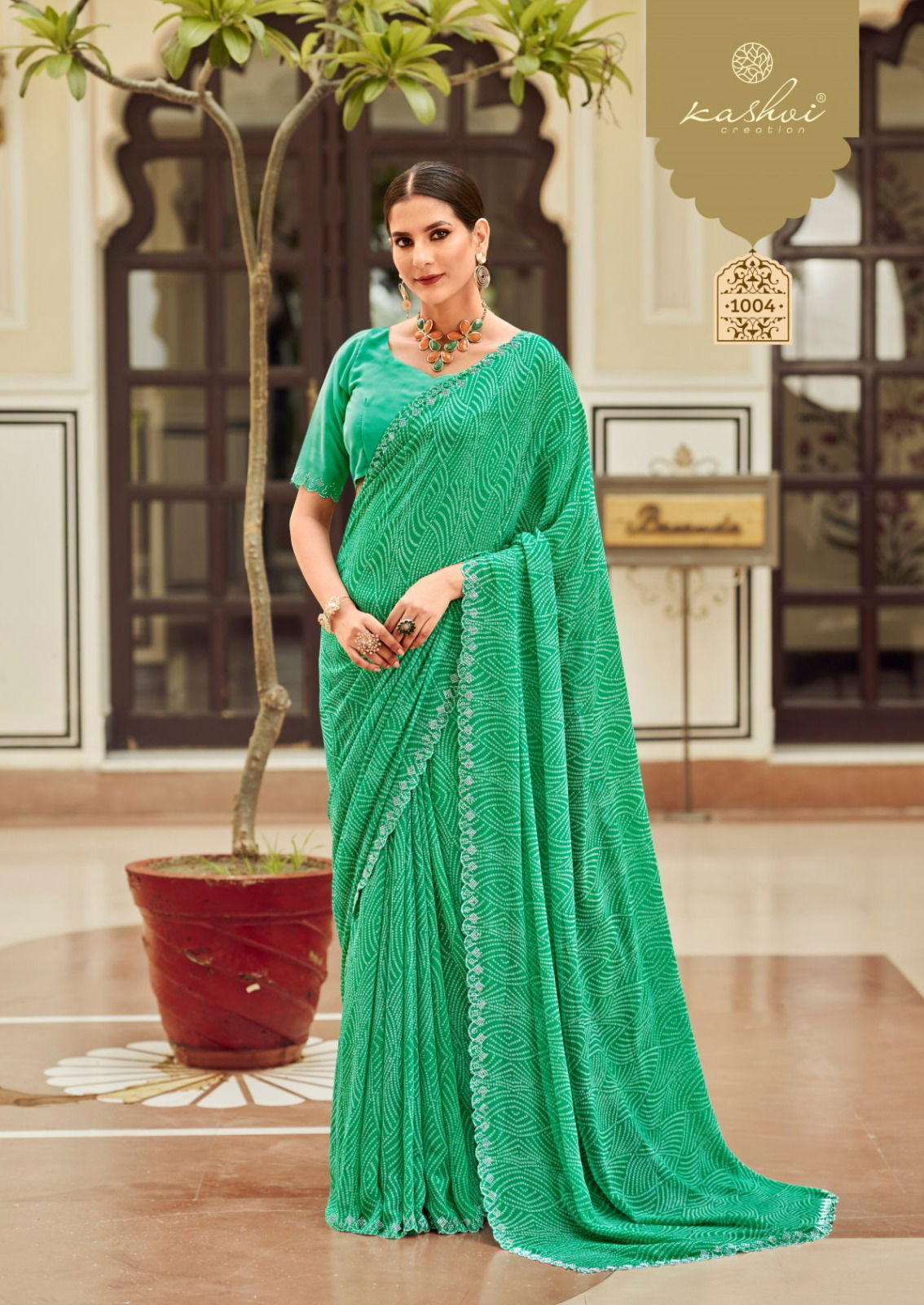 Megha Vol 3 By Kashvi Printed Georgette Sarees Wholesale Shop In Surat
